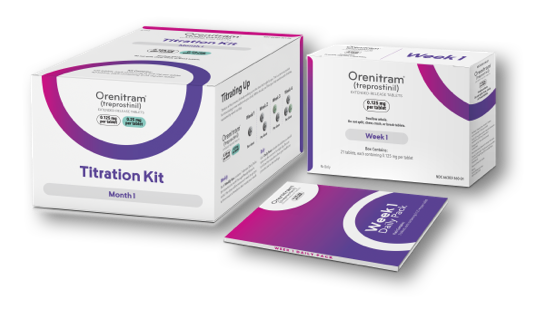 Orenitram titration kit